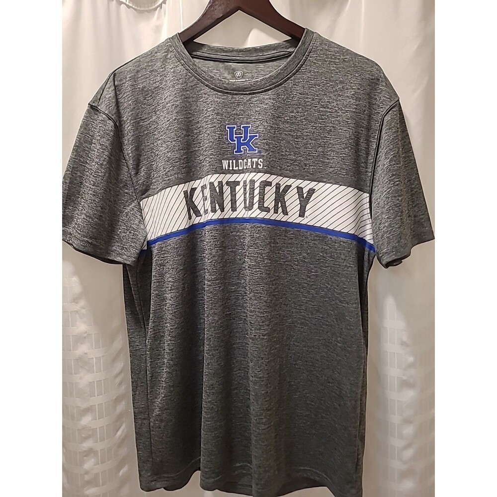 EUC Women's University of Kentucky UK Wildcats Top of the World T Shirt XL BIN 2